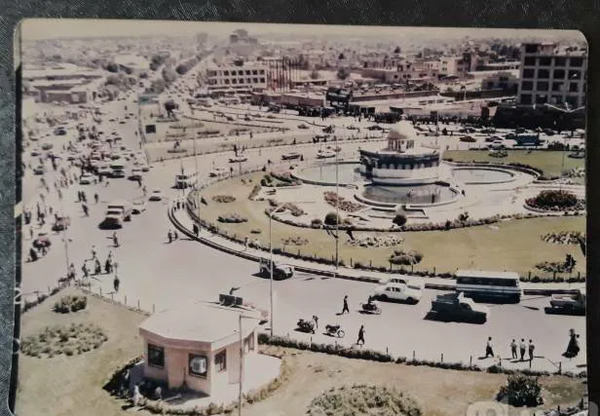 عکس قدیمی از میدان ازادی