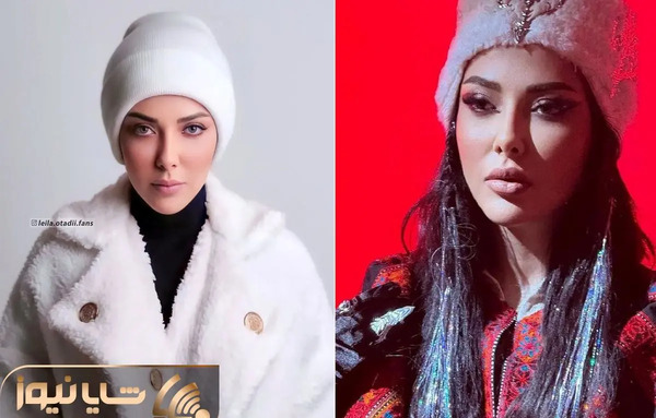 عکس بچه لیلا آزادی