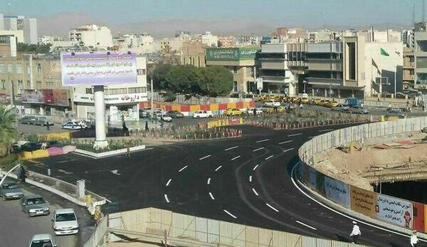 عکس میدان آزادی کرمانشاه