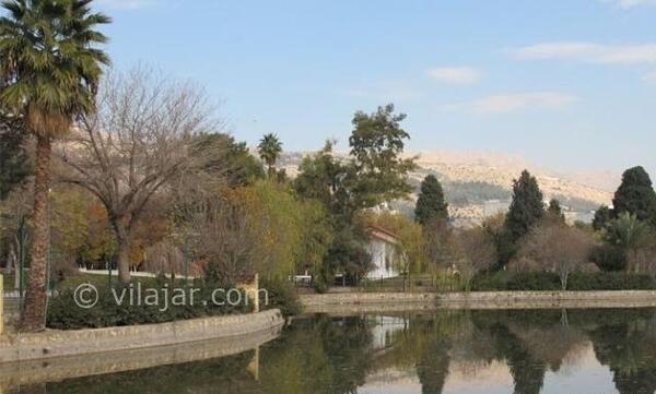 عکس دریاچه پارک آزادی شیراز