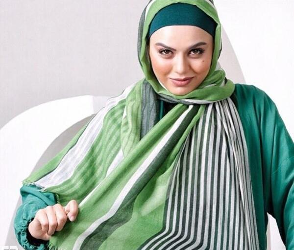 عکس آزاده زارعی در نقش باران