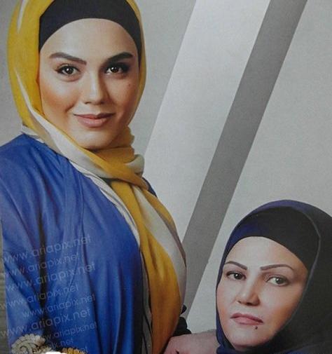 عکس ازاده زارعی و پدرش