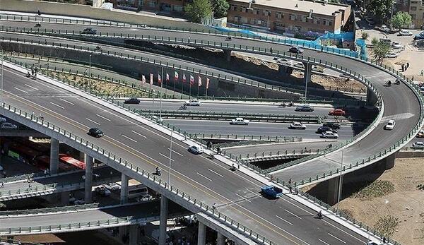 عکس آزادراه تهران ساوه