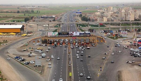 عکس آزادراه تهران قم