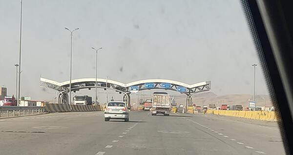 عکس آزادراه تهران قم