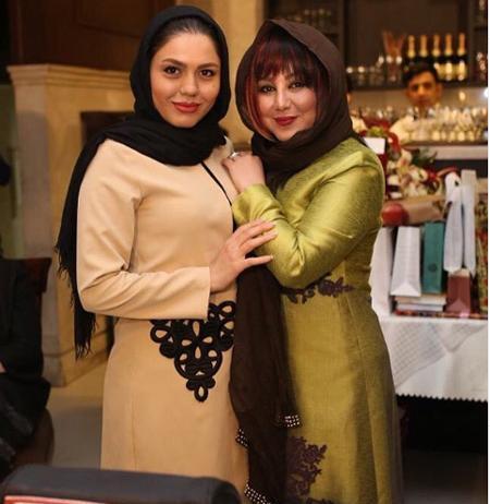 عکس جدید آزاده زارعی و همسرش