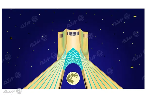 عکس برج آزادی با کیفیت بالا