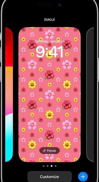 عکس تصویر زمینه ایفون ios 14