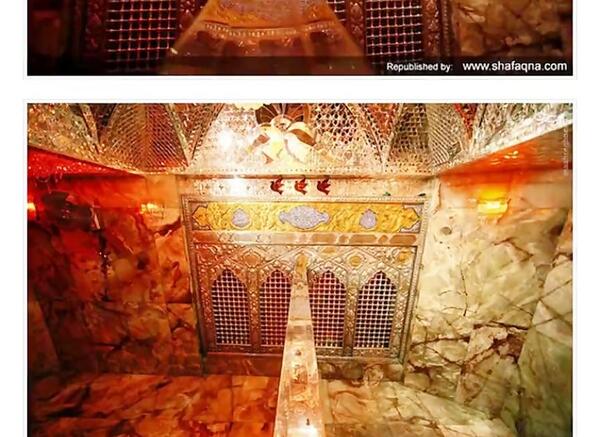 عکس از گودال قتلگاه امام حسین