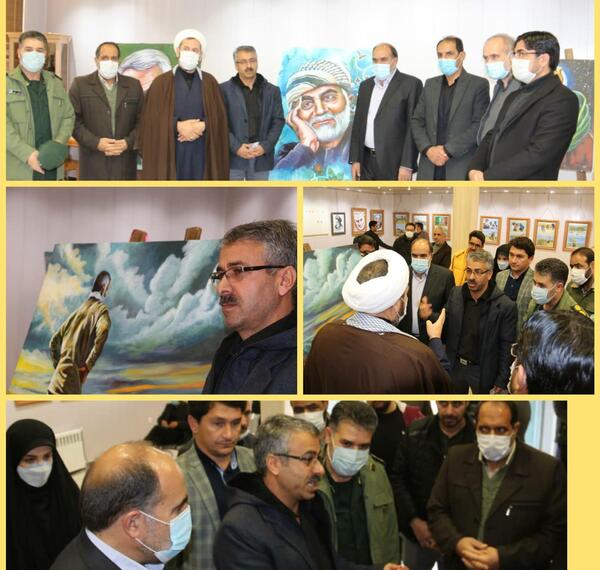 عکس امام حسین با حاج قاسم