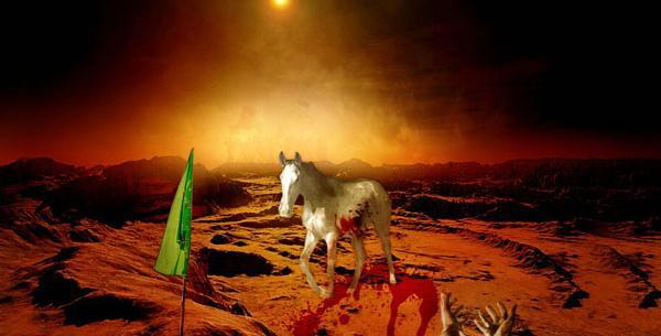 عکس کشتن امام حسین