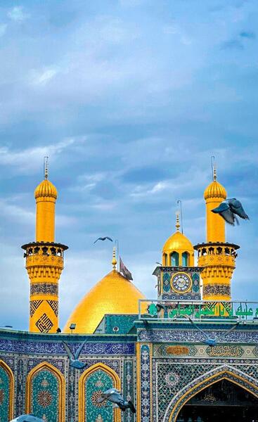 عکس امام حسین و حرمش