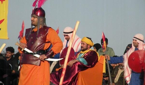 عکس از تعزیه امام حسین