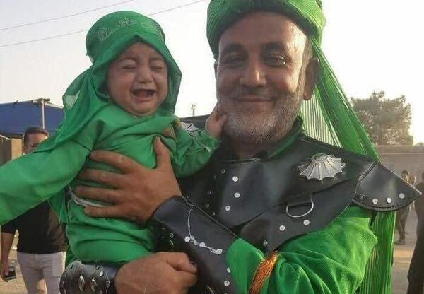 عکس از تعزیه امام حسین