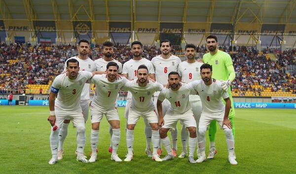 عکس از فوتبال ایران و قطر