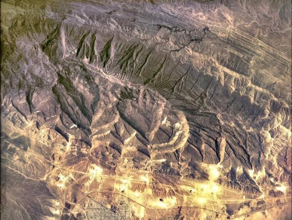 عکس هوایی از کشور ایران