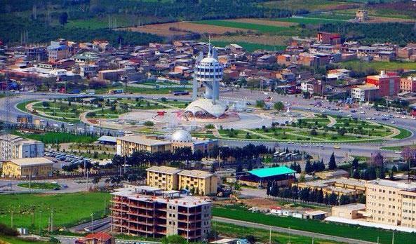 عکس هوایی از کشور ایران