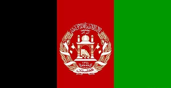 عکس پرچم افغانستان قلبی