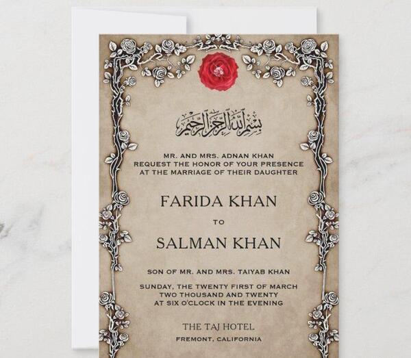 عکس کارت عروسی افغانی