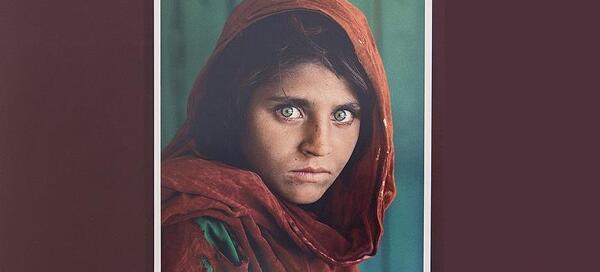 عکس دختر افغانی چشم سبز
