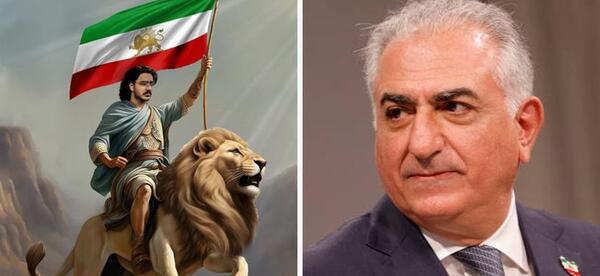 عکس بیرق افغانستان با شیر