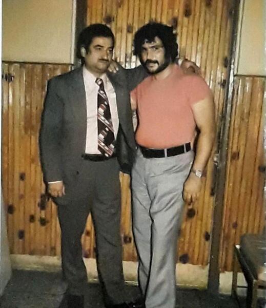 عکس جوانی نعمت الله آغاسی
