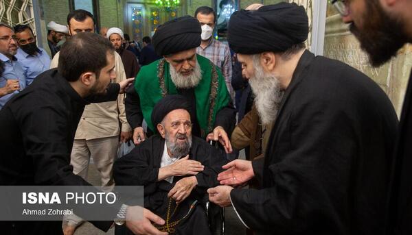 عکس قبر آیت الله فاطمی نیا