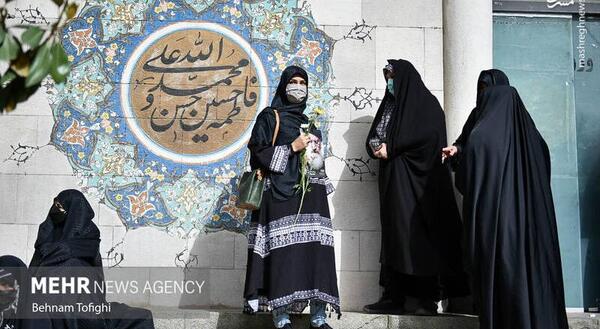 عکس قبر آیت الله فاطمی نیا