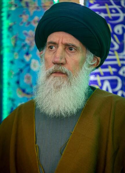 عکس با کیفیت آیت الله فاطمی نیا