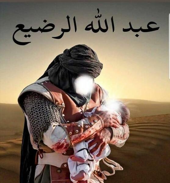 عکس امام علی و حسین