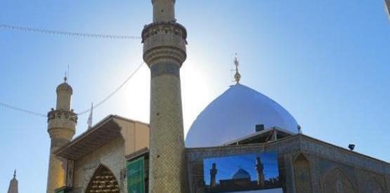 عکس شمشیر خوردن امام علی