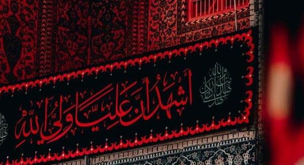 عکس از پرچم امام علی
