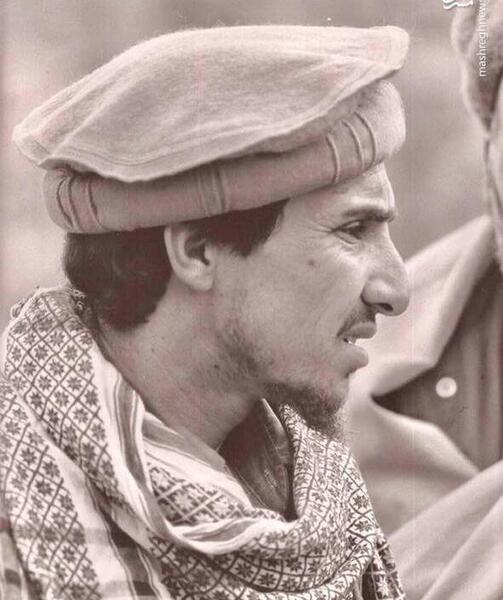 عکس احمد شاه مسعود قهرمان افغانستان
