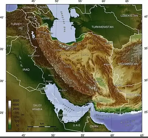 عکس از فلات ایران