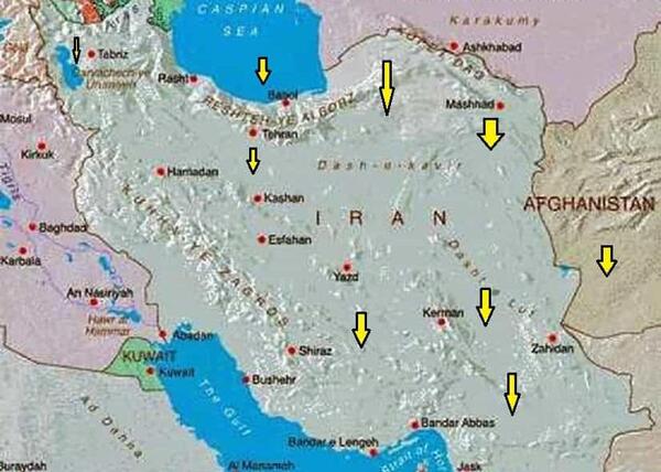 عکس از فلات ایران