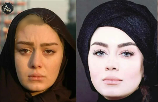 عکس دختر ایرانی بدون صورت