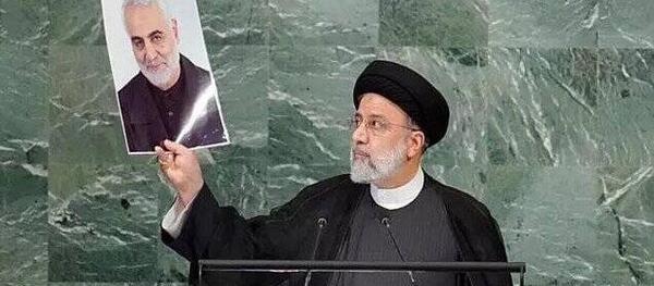 عکس رئیس جمهور ایران با حاج قاسم