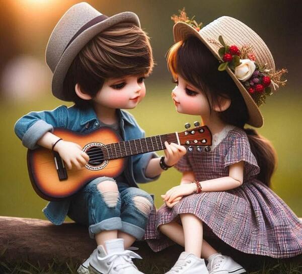 عکس عاشقانه عروسک