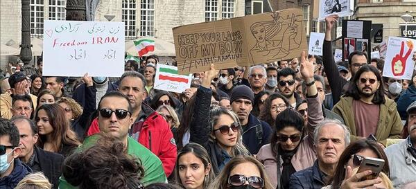 عکس تظاهرات مهسا امینی