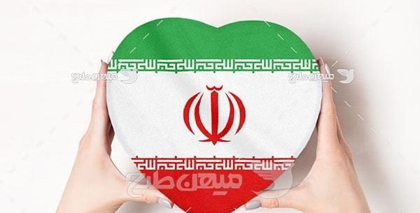 عکس از پرچم ایران
