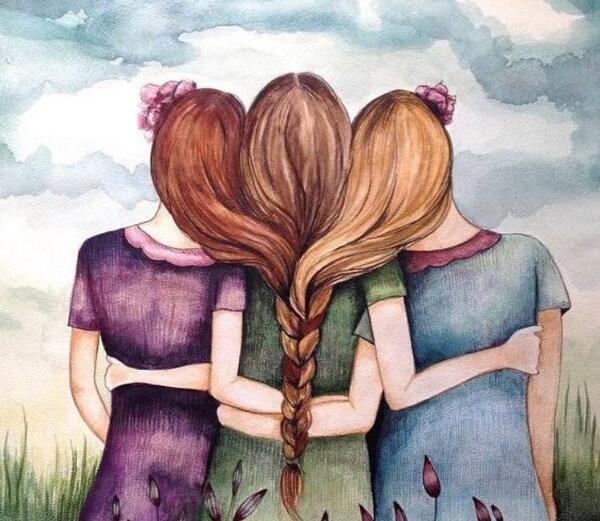عکس پروفایل دخترانه برای گروه ۴ نفره