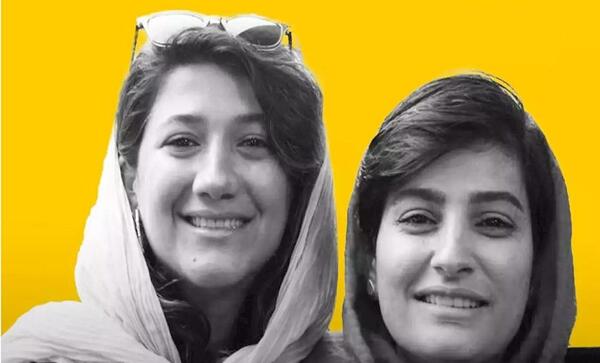 عکس الهه محمدی و نیلوفر حامدی