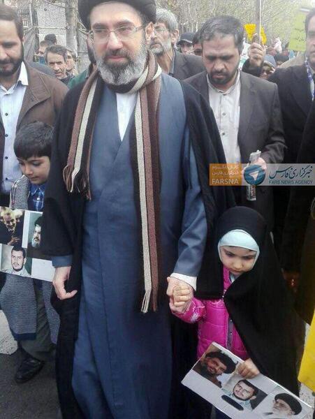 عکس نوه رهبر معظم انقلاب