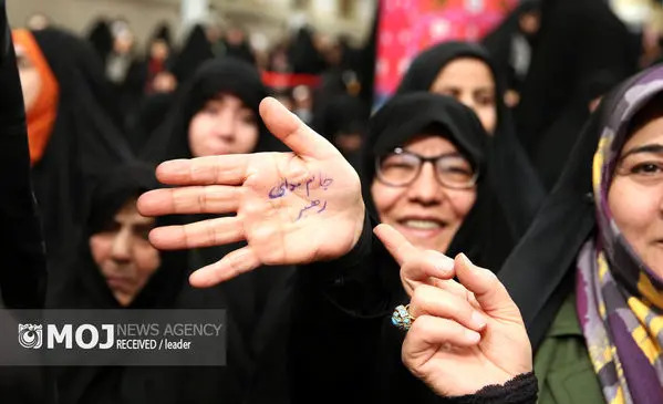 عکس زن رهبر انقلاب اسلامی