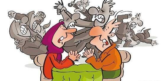 عکس نقاشی دختر عصبانی ساده