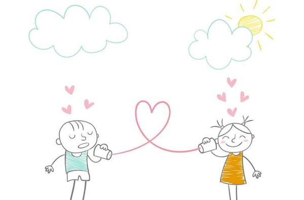 عکس نقاشی عاشقانه دختر پسر
