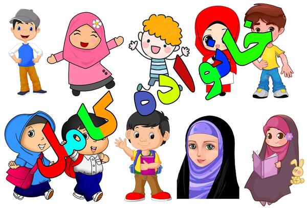 عکس نقاشی دو دختر عمو