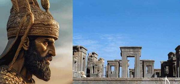 عکس کوروش کبیر با هوش مصنوعی