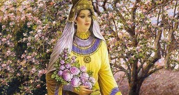 عکس کوروش بزرگ و همسرش