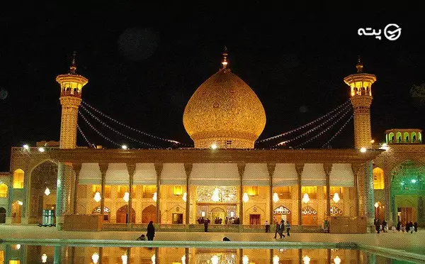 عکس از حرم حضرت شاهچراغ